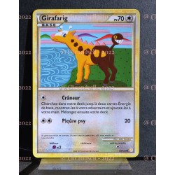 carte Pokémon 64/123 Girafarig 70 PV HeartGold SoulSilver NEUF FR