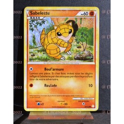 carte Pokémon 79/123 Sabelette 60 PV HeartGold SoulSilver NEUF FR