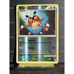 carte Pokémon 66/123 Hoothoot 50 PV - REVERSE HeartGold SoulSilver NEUF FR
