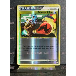 carte Pokémon 91/123 Échange d'énergie REVERSE HeartGold SoulSilver NEUF FR