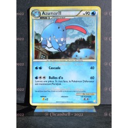 carte Pokémon 2/123 Azumarill 90 PV HeartGold SoulSilver NEUF FR