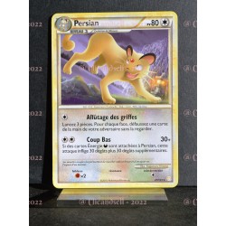 carte Pokémon 27/123 Persian 80 PV HeartGold SoulSilver NEUF FR