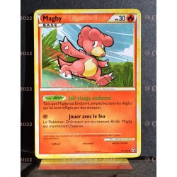 carte Pokémon 41/102 Magby 30 PV HS Triomphe NEUF FR