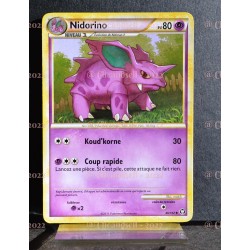 carte Pokémon 46/102 Nidorino 80 PV HS Triomphe NEUF FR