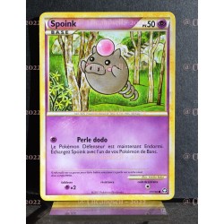 carte Pokémon 77/102 Spoink 50 PV HS Triomphe NEUF FR