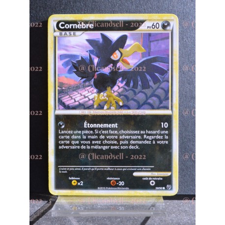 carte Pokémon 58/90 Cornèbre 60 PV HS Indomptable NEUF FR