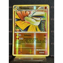 carte Pokémon 14/90 Hariyama 100 PV - REVERSE HS Indomptable NEUF FR