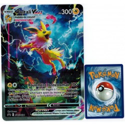 carte Pokémon SWSH184 Voltali VMAX JUMBO 300 PV Promo NEUF FR