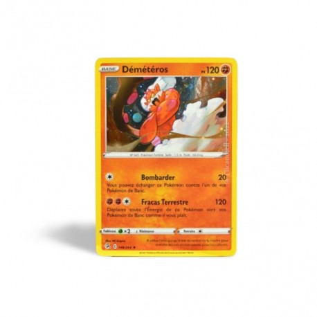carte Pokémon 148/264 Démétéros 120 PV Promo NEUF FR