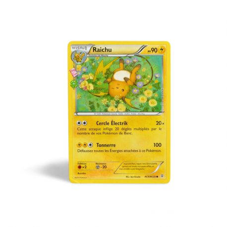 carte Pokémon RC9 Raichu 90 PV Rayonnement NEUF FR