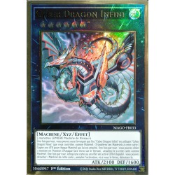 carte YU-GI-OH MAGO-FR033-A Cyber Dragon Infini Gold Rare NEUF FR