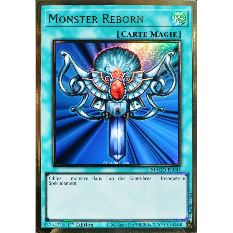 Carte Yu-Gi-Oh - Monster Reborn (MAGO-FR045) - Dracobalt