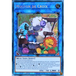 carte YU-GI-OH MP21-FR018 Mouton de Croix Prismatic Secret Rare NEUF FR