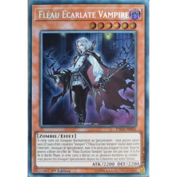 carte YU-GI-OH DASA-FR005 Fléau Écarlate Vampire Secret Rare NEUF FR