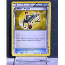 carte Pokémon 106/119 Sifflet de Rappel XY04 Vigueur spectrale NEUF FR
