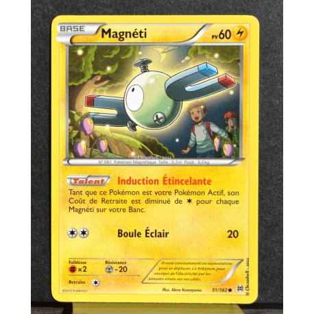 carte Pokémon 51/162 Magnéti XY08 - Impulsion Turbo NEUF FR