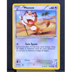 carte Pokémon 114/162 Miaouss XY08 - Impulsion Turbo NEUF FR