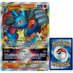 carte Pokémon SWSH214J Lucario VSTAR JUMBO 270 PV Promo NEUF FR