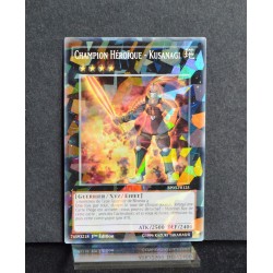 carte YU-GI-OH BP03-FR125-SH Champion Héroïque - Kusanagi (Heroic Champion - Kusanagi) - Shatterfoil NEUF FR