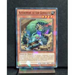carte YU-GI-OH BP03-FR041-SH Aztekipede, Le Ver Guerrier NEUF FR
