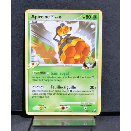 carte Pokémon 35/111 Apireine Conseil 4 80 PV Platine Rivaux Émergeants NEUF FR