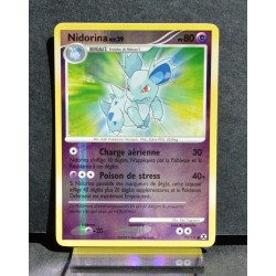 carte Pokémon 73/111 Nidorina - REVERSE 80 PV Platine Rivaux Émergeants NEUF FR