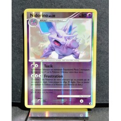 carte Pokémon 74/111 Nidorino - REVERSE 80 PV Platine Rivaux Émergeants NEUF FR