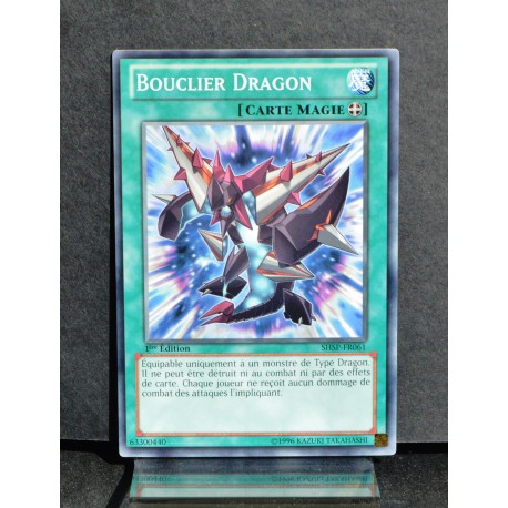 carte YU-GI-OH SHSP-FR061 Bouclier Dragon NEUF FR