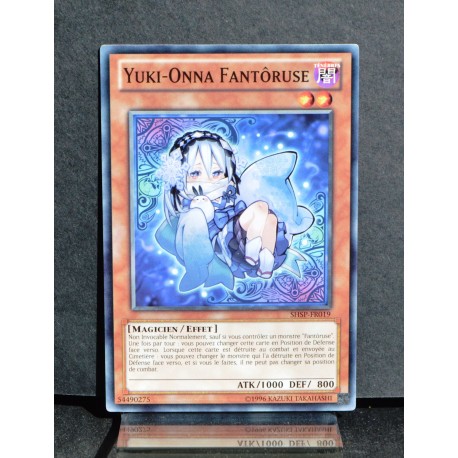 carte YU-GI-OH SHSP-FR019 Yuki-onna Fantôruse NEUF FR