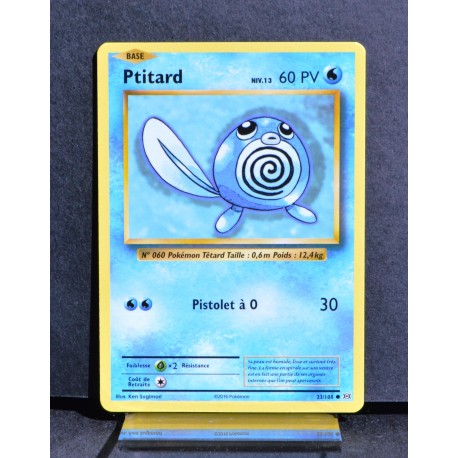 carte Pokémon 23/108 Ptitard Niv.13 60 PV XY - Évolutions NEUF FR