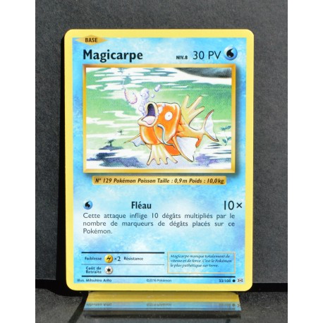 carte Pokémon 33/108 Magicarpe Niv.8 30 PV XY - Évolutions NEUF FR