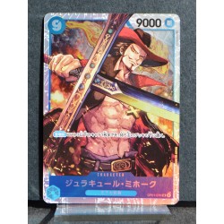 ONEPIECE CARD GAME Dracule Mihawk OP01-070 SR NEUF
