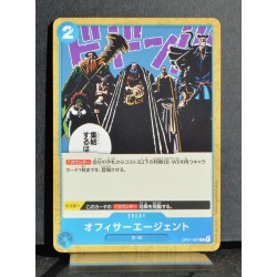 ONEPIECE CARD GAME Officer Agents OP01-087 C NEUF