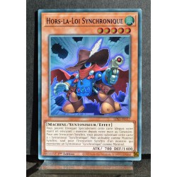carte YU-GI-OH LDS3-FR117 Hors-la-Loi Synchronique - Bleu Ultra Rare NEUF FR