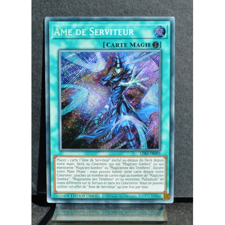 2022 Yugioh LDS3-EN095 Soul Servant Secret Rare Limited Edition PSA 10