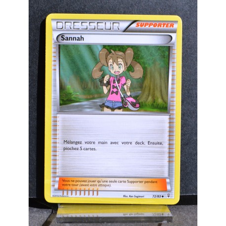 carte Pokémon 72/83 Sannah Générations NEUF FR