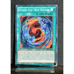 carte YU-GI-OH LDK2-FRJ24 Fusion aux Yeux Rouges Commune NEUF FR