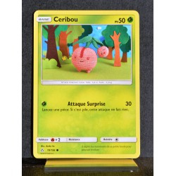 carte Pokémon 10/156 Ceribou SL5 - Soleil et Lune - Ultra Prisme NEUF FR