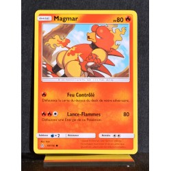 carte Pokémon 18/156 Magmar SL5 - Soleil et Lune - Ultra Prisme NEUF FR