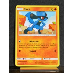 carte Pokémon 66/156 Riolu SL5 - Soleil et Lune - Ultra Prisme NEUF FR