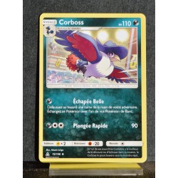 carte Pokémon 72/156 Corboss SL5 - Soleil et Lune - Ultra Prisme NEUF FR