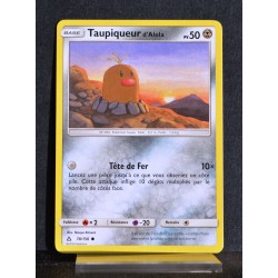 carte Pokémon 78/156 Taupiqueur d'Alola SL5 - Soleil et Lune - Ultra Prisme NEUF FR