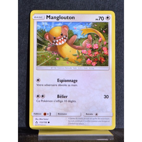 carte Pokémon 112/156 Manglouton SL5 - Soleil et Lune - Ultra Prisme NEUF FR
