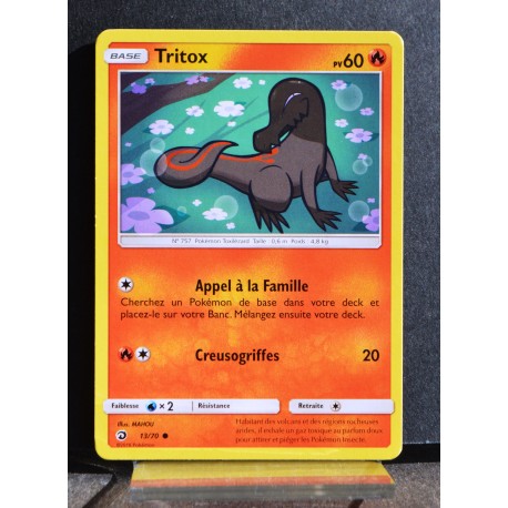 carte Pokémon 13/70 Tritox SL7.5 - Majesté des Dragons NEUF FR