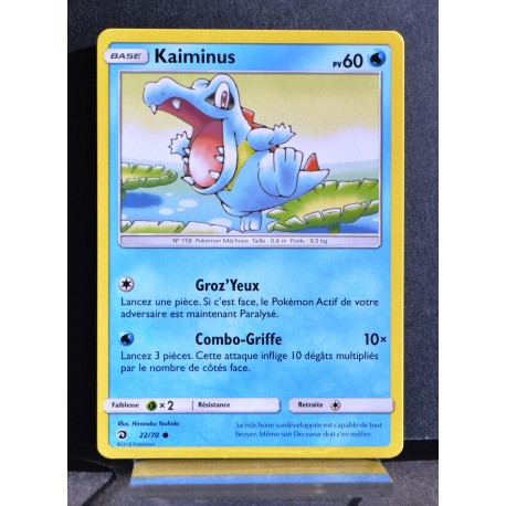 carte Pokémon 22/70 Kaiminus SL7.5 - Majesté des Dragons NEUF FR
