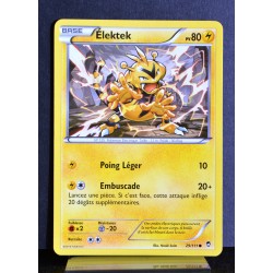 carte Pokémon 29/111 Élektek 80 PV XY03 Poings Furieux NEUF FR