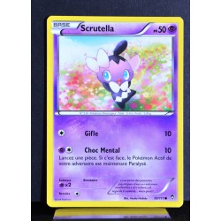 carte Pokémon 39/111 Scrutella 50 PV XY03 Poings Furieux NEUF FR
