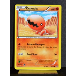 carte Pokémon 53/111 Kraknoix 60 PV XY03 Poings Furieux NEUF FR