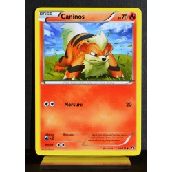 carte Pokémon 10/122 Caninos 70 PV XY09 - Rupture Turbo NEUF FR
