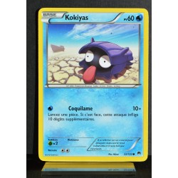 carte Pokémon 22/122 Kokiyas 60 PV XY09 - Rupture Turbo NEUF FR